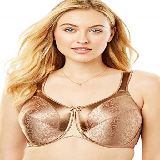 Bali Women's Satin Tracings Minimizer Underwire Bra DF3562 - My Discontinued Bra
