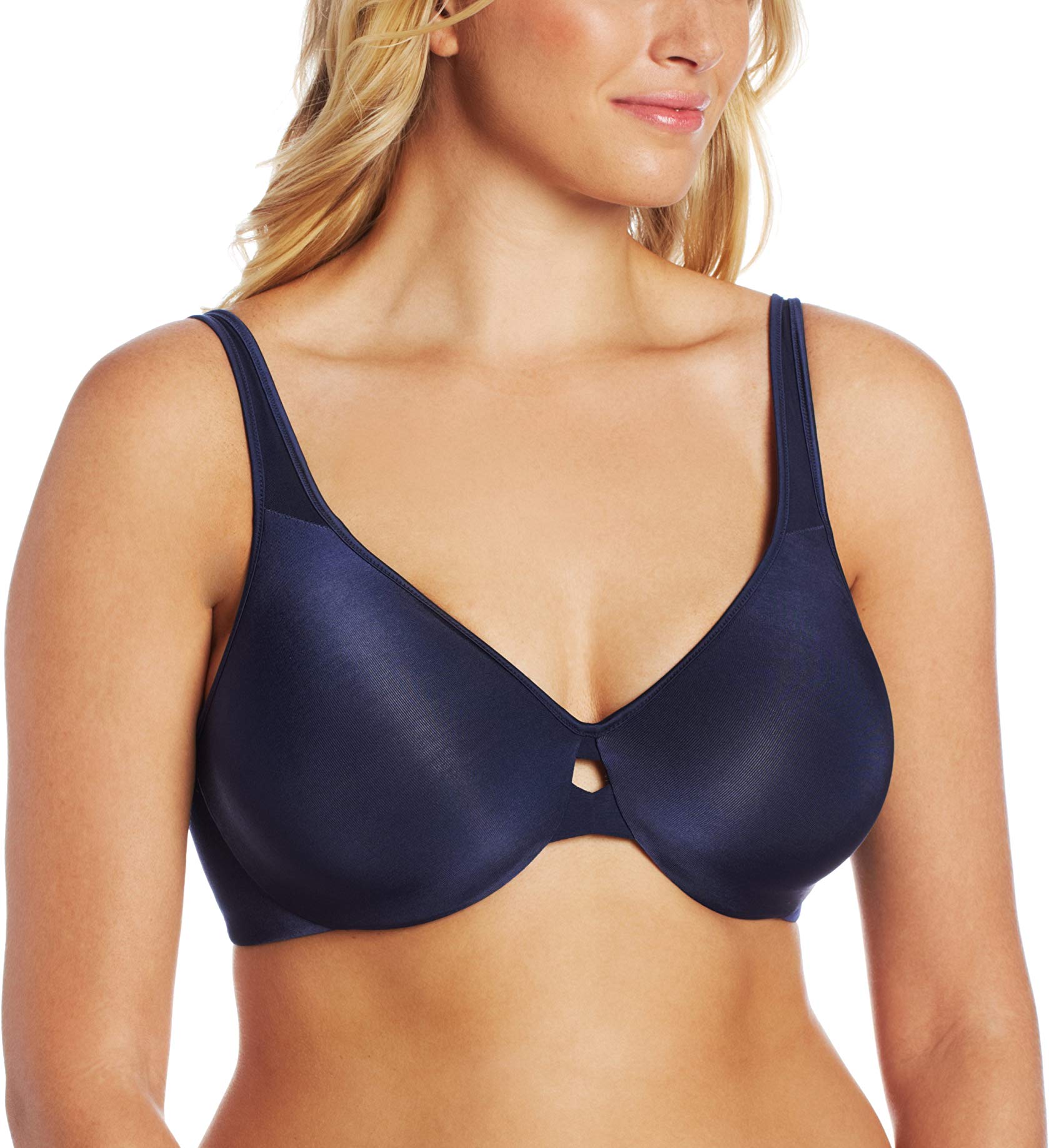 Lilyette by Bali Women's Plunge Into Comfort Keyhole Minimizer Bra 0904