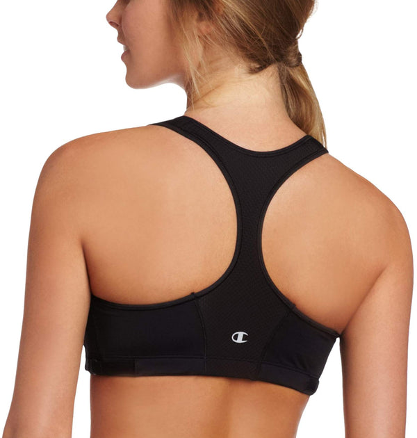Champion Women's Zip Tech No Wire Sports Bra 1699 - My Discontinued Bra