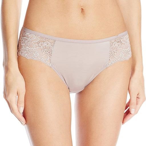 Bali One Smooth U Comfort Indulgence Satin with Lace Bikini 2829 - My Discontinued Bra