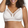 Just My Size Women's Comfort Shaping Wirefree Bra MJ1Q20, White, 40C - My Discontinued Bra