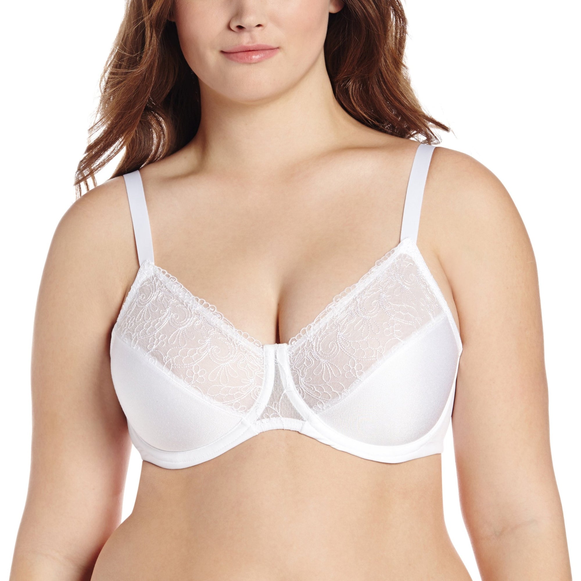 Bali Women's Perfectly Glamorous Minimizer Underwire Bra 3438