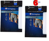 Champion Men's 6 Pack Smart Temp Boxer Brief - New 6 Value Pack (Small, Black) - My Discontinued Bra