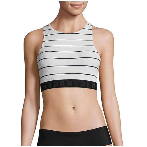 DKNY Women's Seamless Lite wear Rib Crop Top Bra 4023 - My Discontinued Bra