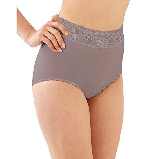 Bali Women's Lacy Skamp Briefs Warm Steel, 2744 - My Discontinued Bra