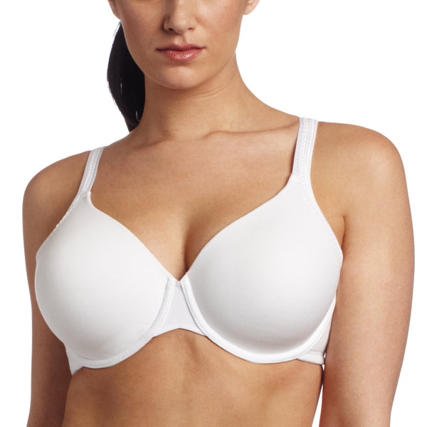 Playtex Women's Cottonista Shape Underwire Convertible strap Bra-5005 White 36DD - My Discontinued Bra