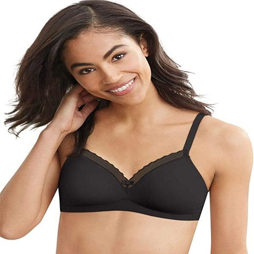 Hanes Ultimate Women's Silky Smooth Comfort Wirefree Bra DHHU31