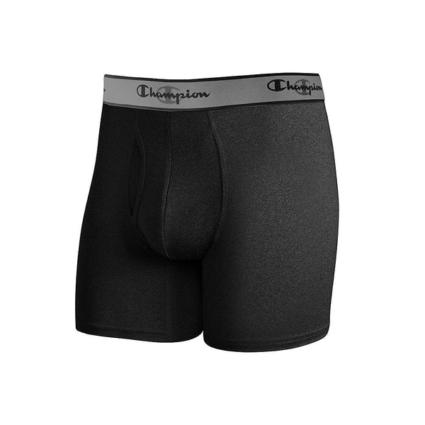 Champion Men's Tech Performance Boxer Brief CPU6BK - My Discontinued Bra